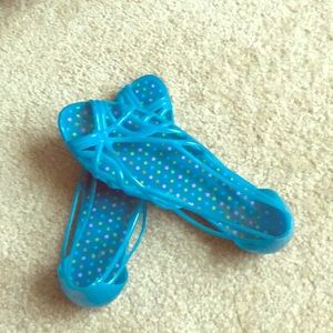 Blue vintage Jellies